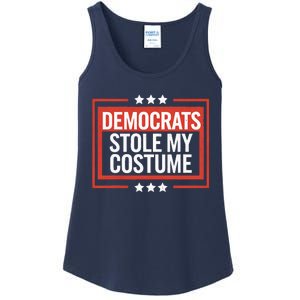 Trump 2024 Halloween Costume Democrats Stole My Costume Ladies Essential Tank