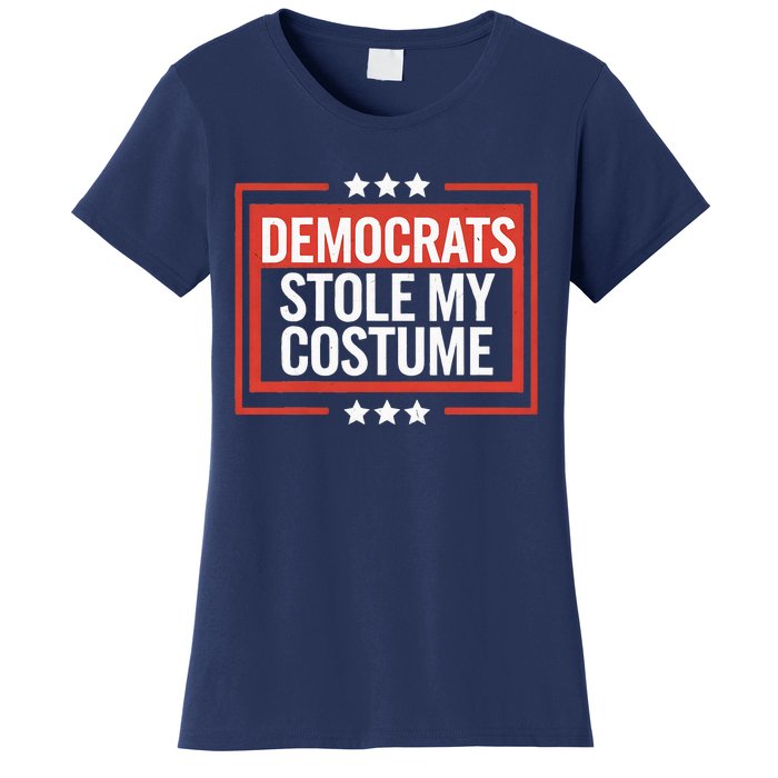 Trump 2024 Halloween Costume Democrats Stole My Costume Women's T-Shirt