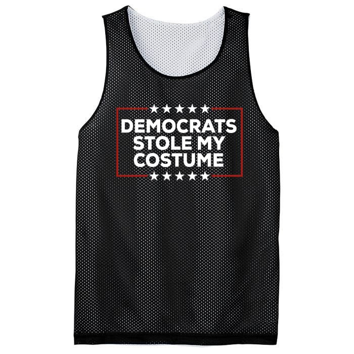 Trump 2024 Halloween Costume Democrats Stole My Costume Mesh Reversible Basketball Jersey Tank