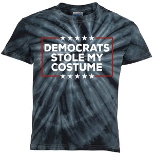 Trump 2024 Halloween Costume Democrats Stole My Costume Kids Tie-Dye T-Shirt