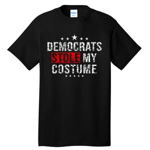 Trump 2024 Halloween Costume Democrats Stole My Costume Tall T-Shirt