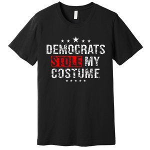 Trump 2024 Halloween Costume Democrats Stole My Costume Premium T-Shirt