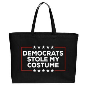 Trump 2024 Halloween Costume Democrats Stole My Costume Cotton Canvas Jumbo Tote