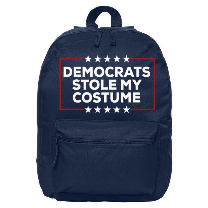 Trump 2024 Halloween Costume Democrats Stole My Costume 16 in Basic Backpack