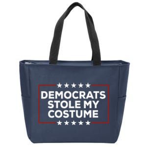 Trump 2024 Halloween Costume Democrats Stole My Costume Zip Tote Bag