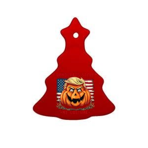 Trump 2024 Halloween Costume Democrats Stole My Costume Ceramic Tree Ornament