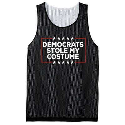 Trump 2024 Halloween Costume Democrats Stole My Costume Mesh Reversible Basketball Jersey Tank