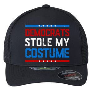 Trump 2024 Halloween Costume Democrats Stole My Costume Flexfit Unipanel Trucker Cap