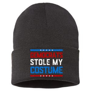 Trump 2024 Halloween Costume Democrats Stole My Costume Sustainable Knit Beanie