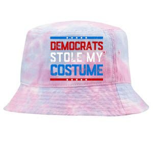 Trump 2024 Halloween Costume Democrats Stole My Costume Tie-Dyed Bucket Hat