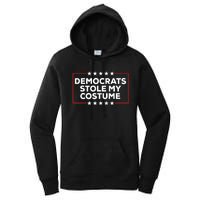 Trump 2024 Halloween Costume Democrats Stole My Costume Women's Pullover Hoodie