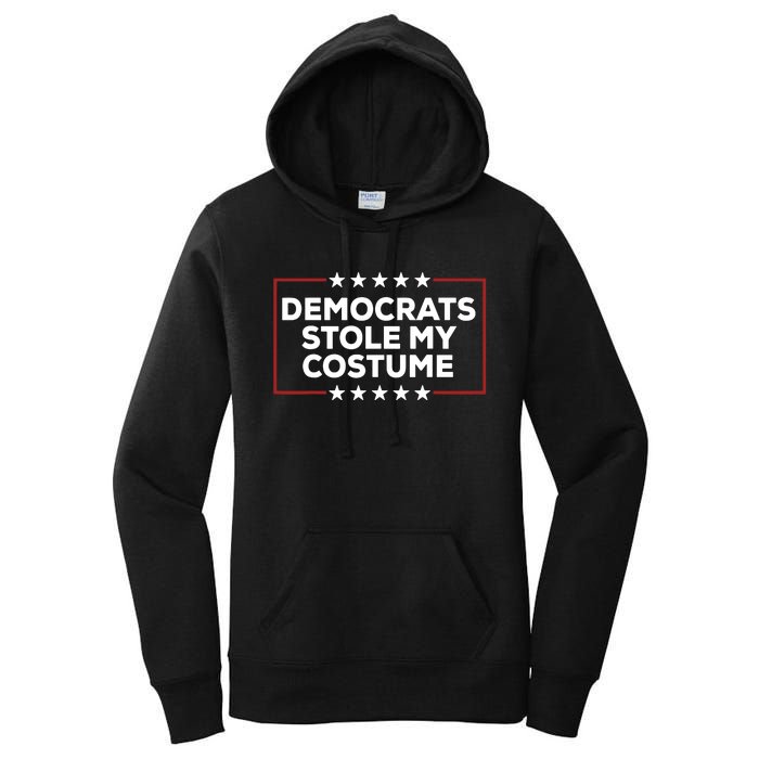 Trump 2024 Halloween Costume Democrats Stole My Costume Women's Pullover Hoodie