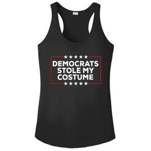 Trump 2024 Halloween Costume Democrats Stole My Costume Ladies PosiCharge Competitor Racerback Tank