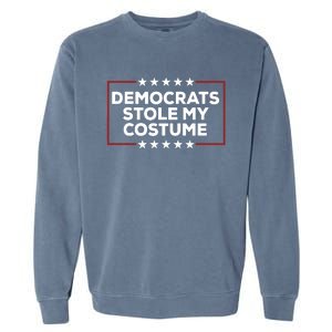 Trump 2024 Halloween Costume Democrats Stole My Costume Garment-Dyed Sweatshirt