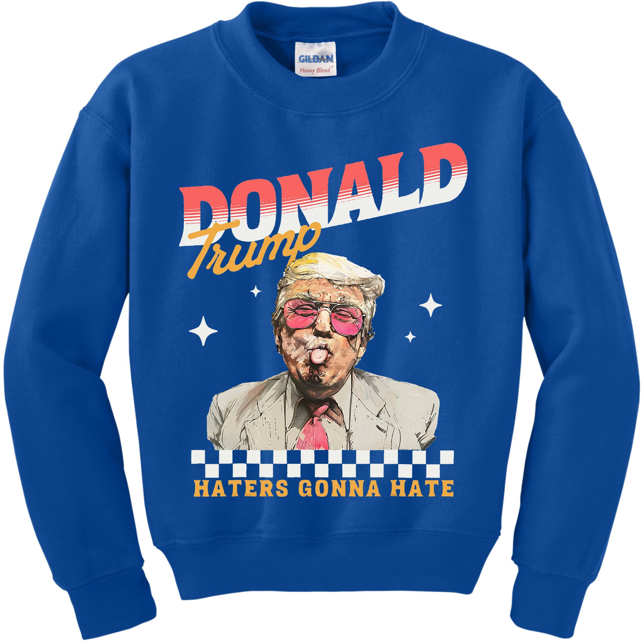 Trump 2024 Haters Gonna Hate Kids Sweatshirt