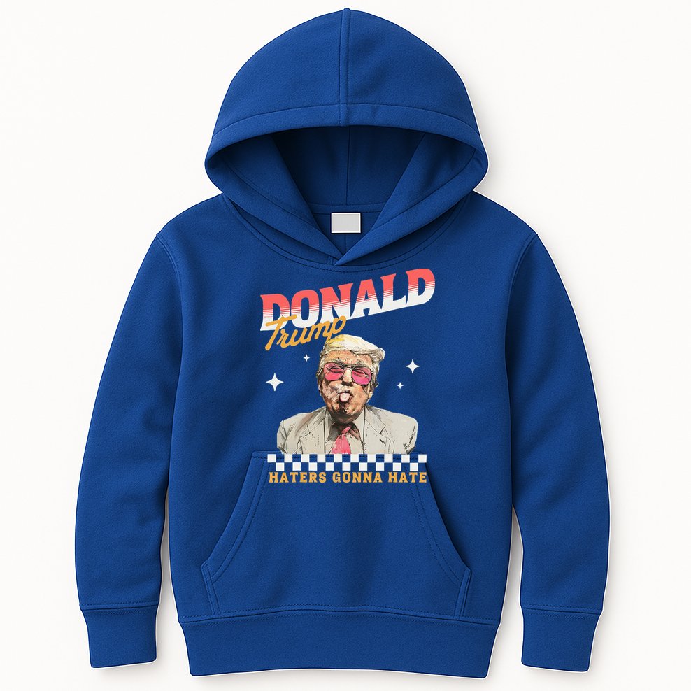 Trump 2024 Haters Gonna Hate Kids Hoodie