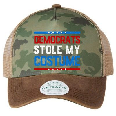 Trump 2024 Halloween Costume Democrats Stole My Costume Legacy Tie Dye Trucker Hat