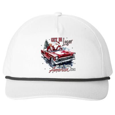 Trump 2024 ILl Be Home For Christmas Snapback Five-Panel Rope Hat