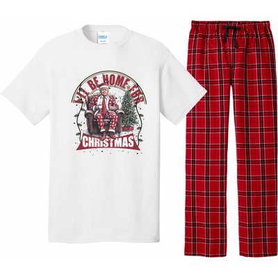 Trump 2024 ILl Be Home For Christmas Pajama Set