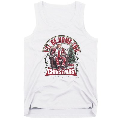 Trump 2024 ILl Be Home For Christmas Tank Top