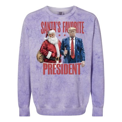 Trump 2024 ILl Be Home For Christmas Colorblast Crewneck Sweatshirt