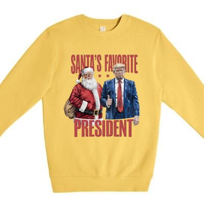 Trump 2024 ILl Be Home For Christmas Premium Crewneck Sweatshirt