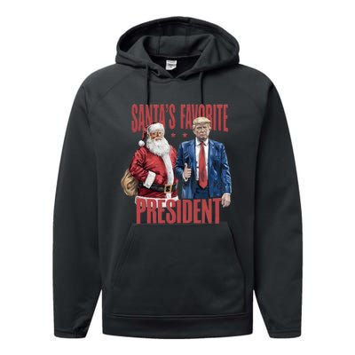 Trump 2024 ILl Be Home For Christmas Performance Fleece Hoodie