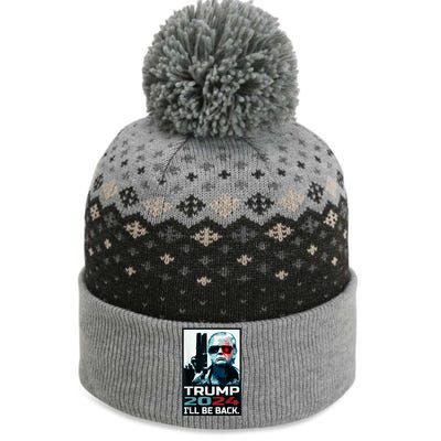 Trump 2024 | I'll Be Back | Elect Donald Trump 2024 Election The Baniff Cuffed Pom Beanie