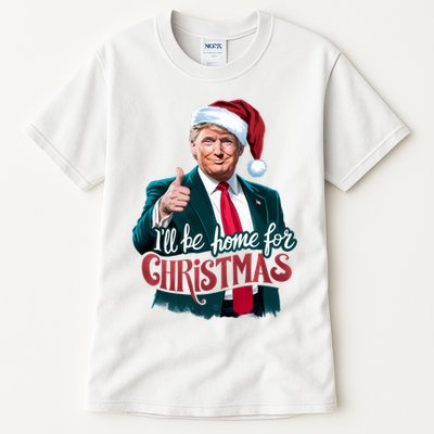 Trump 2024 ILl Be Home For Christmas Tall T-Shirt