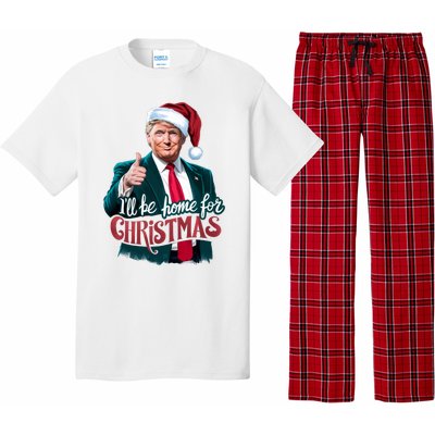 Trump 2024 ILl Be Home For Christmas Pajama Set