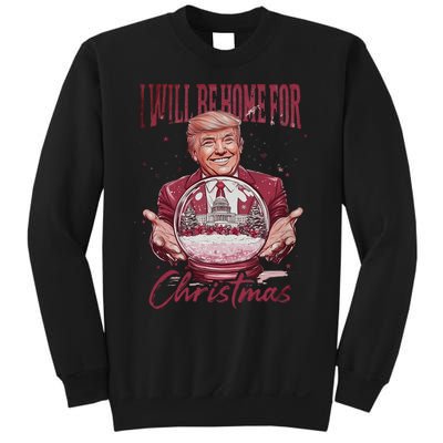 Trump 2024 ILl Be Home For Christmas Sweatshirt