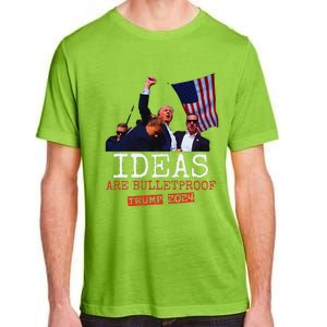 Trump 2024 Ideas Are Bulletproof Trump 2024 Adult ChromaSoft Performance T-Shirt