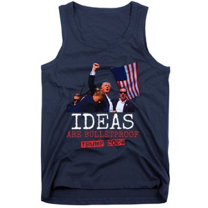 Trump 2024 Ideas Are Bulletproof Trump 2024 Tank Top