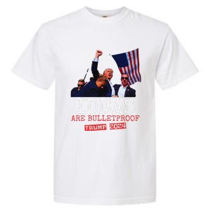 Trump 2024 Ideas Are Bulletproof Trump 2024 Garment-Dyed Heavyweight T-Shirt