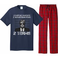 Trump 2 Impeachments 2 Assassinations 2 Terms Pajama Set