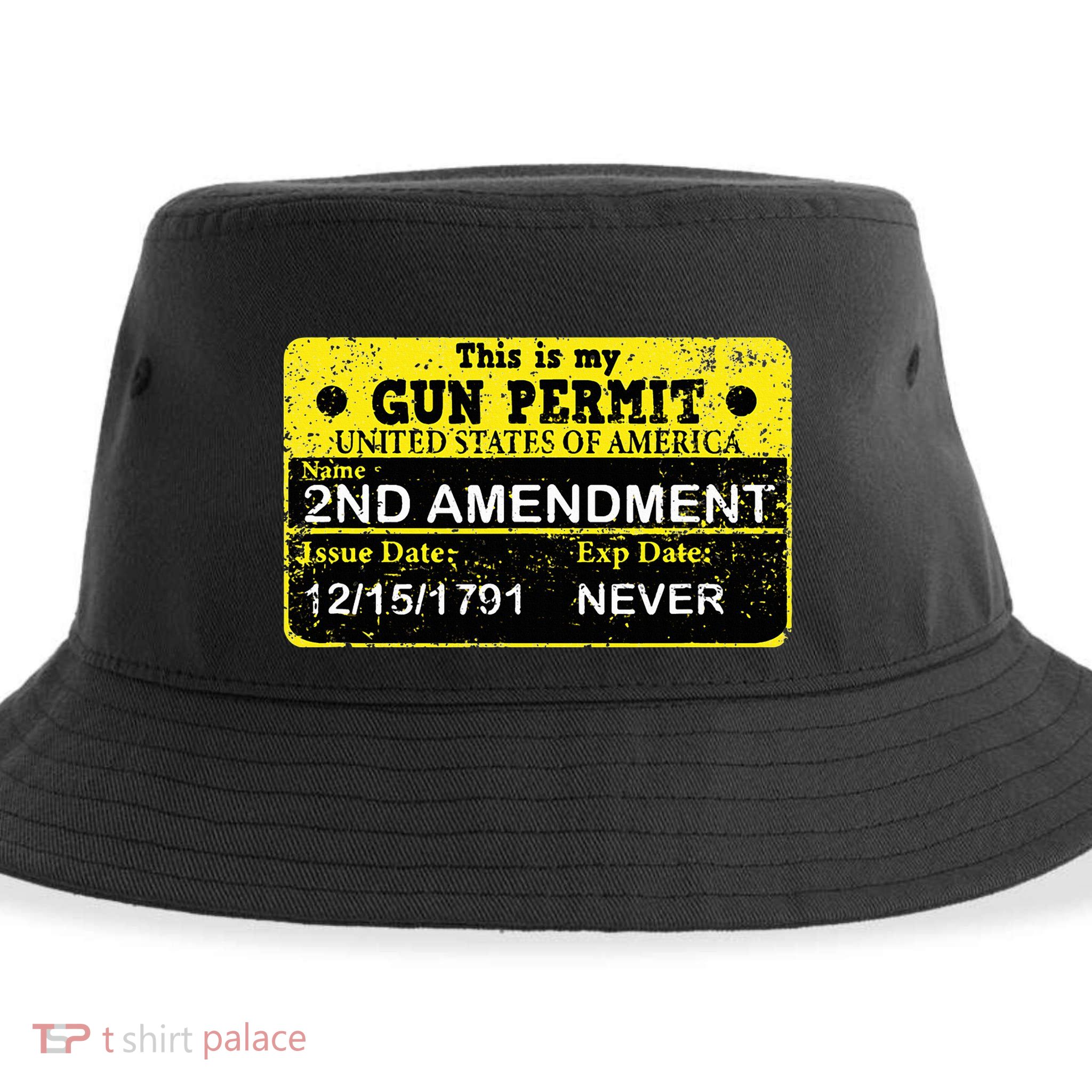 The 2a Is My Gun Permit Proud American Pro 2nd Amendment Sustainable Bucket Hat