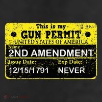 The 2a Is My Gun Permit Proud American Pro 2nd Amendment 25L Jumbo Tote