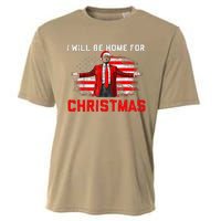 Trump 2024 ILl Be Home For Christmas Trump Xmas 2024 Cooling Performance Crew T-Shirt