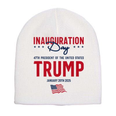 Trump 2025 Inauguration Day January 2025 Short Acrylic Beanie