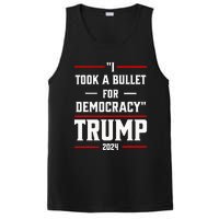 Trump 2024 I Took A Bullet For Democracy PosiCharge Competitor Tank