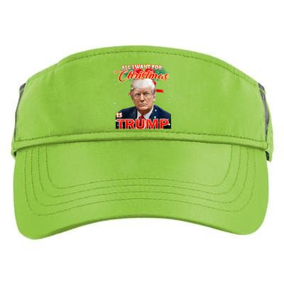 Trump 2024 I Want Trump This Christmas Adult Drive Performance Visor