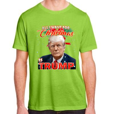 Trump 2024 I Want Trump This Christmas Adult ChromaSoft Performance T-Shirt