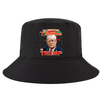 Trump 2024 I Want Trump This Christmas Cool Comfort Performance Bucket Hat