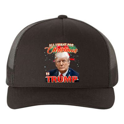 Trump 2024 I Want Trump This Christmas Yupoong Adult 5-Panel Trucker Hat