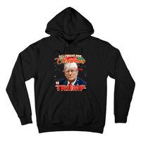 Trump 2024 I Want Trump This Christmas Hoodie