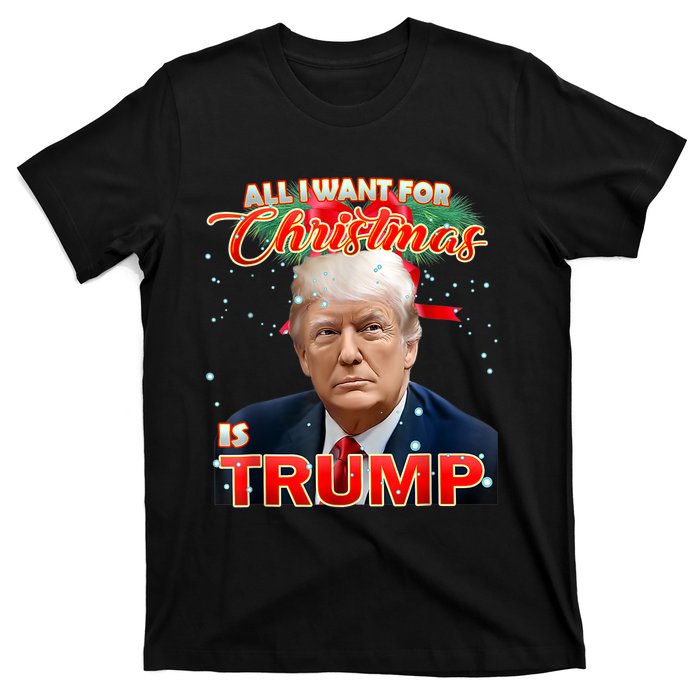 Trump 2024 I Want Trump This Christmas T-Shirt