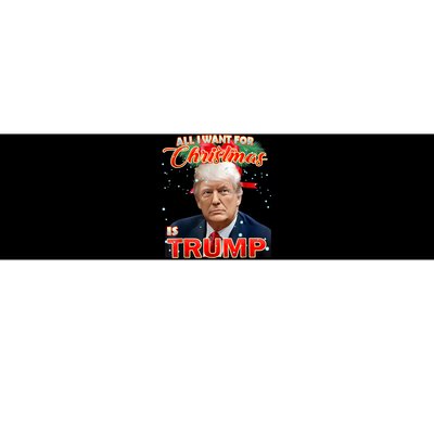 Trump 2024 I Want Trump This Christmas Bumper Sticker