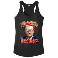 Trump 2024 I Want Trump This Christmas Ladies PosiCharge Competitor Racerback Tank