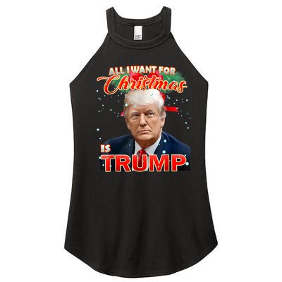 Trump 2024 I Want Trump This Christmas Women's Perfect Tri Rocker Tank