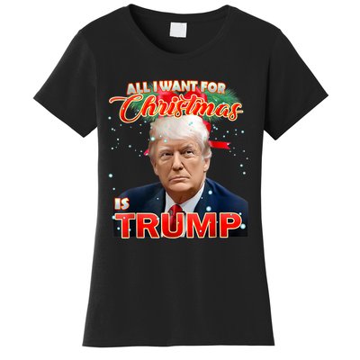 Trump 2024 I Want Trump This Christmas Women's T-Shirt